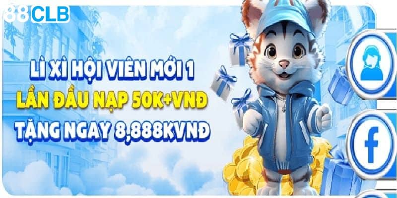 Khuyến mãi nạp đầu trên 88CLB - Ưu đãi nhận đến 8.888K